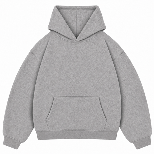 Buff Blank Hoodie - Black